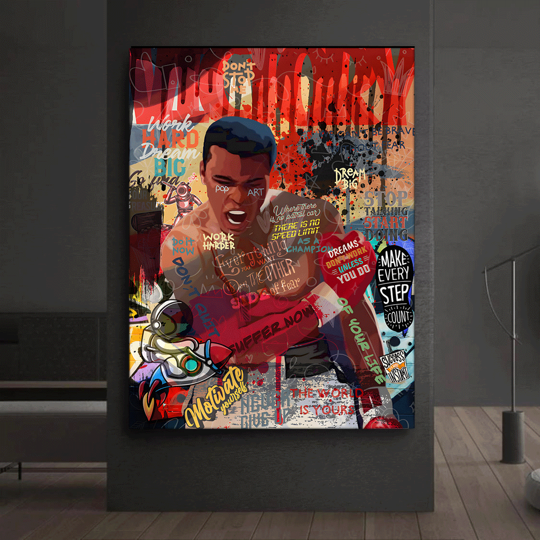 Exklusive Leinwandbilder von ARTEDinoi – Moderne & urbane Kunst für Wohnzimmer, Schlafzimmer & Büro.